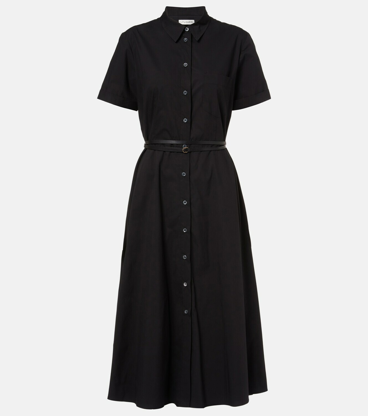 Altuzarra Kiera cotton-blend shirt dress
