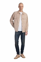 Salvatore Santoro Leather Jacket In Beige Leather