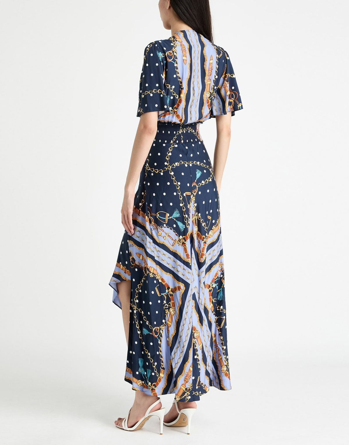 Maje Womens Maxi dress in Navy