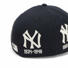 New Era New York Yankees AOE Pre Curved 59Fifty Cap in Navy