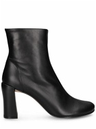 BY FAR - 100mm Vlada Leather Ankle Boots