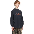 Balenciaga Black 'BB' Stencil T-shirt