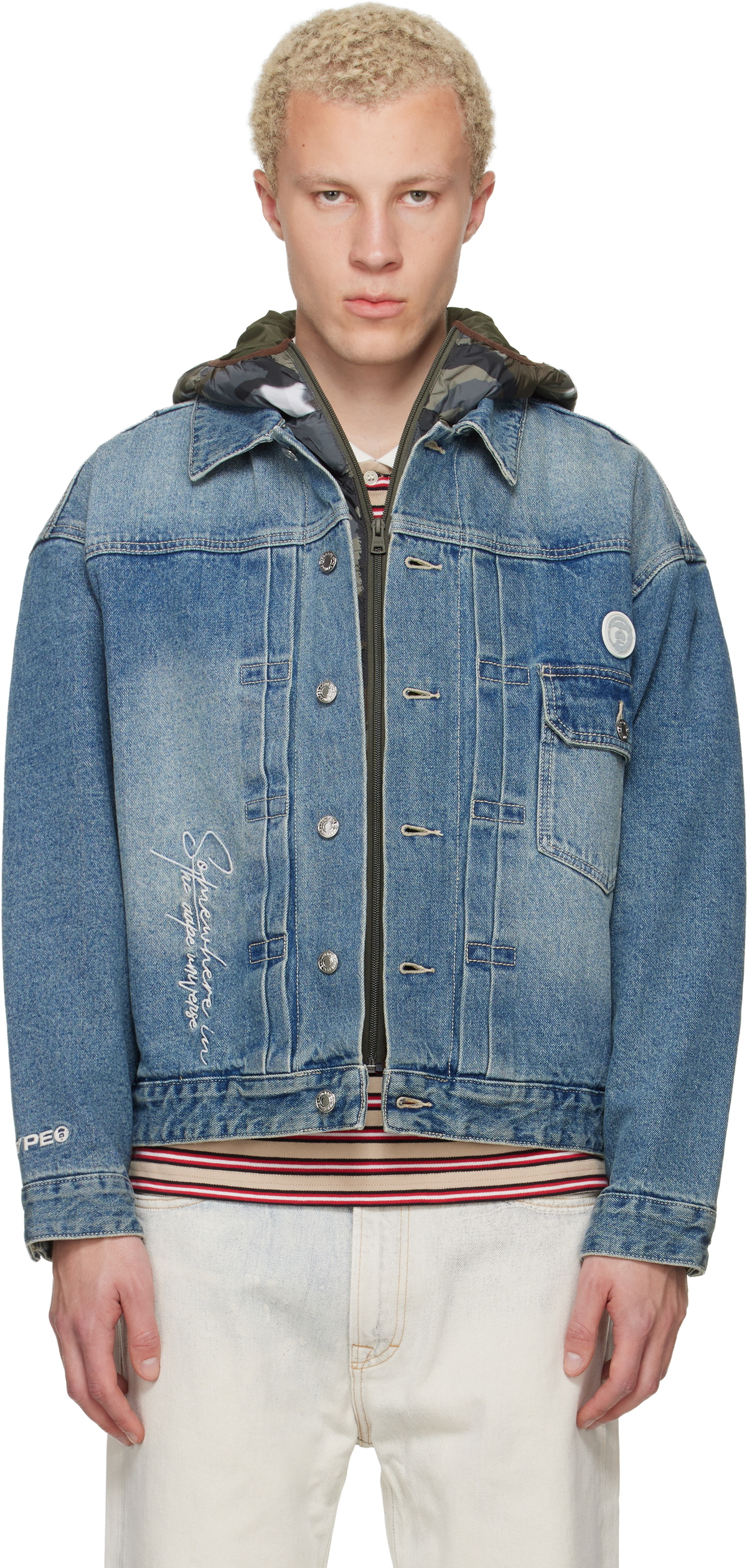 Chimala - Denim Chore Jacket - Blue Chimala