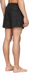 Ermenegildo Zegna Black Polyester Swim Shorts