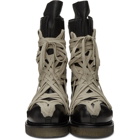 Rick Owens Black Bozo Army Boots