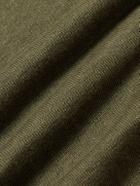 NN07 - Ted 60058 Linen Sweater - Green