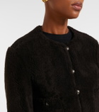 Dorothee Schumacher Soft Touch cropped reversible leather jacket
