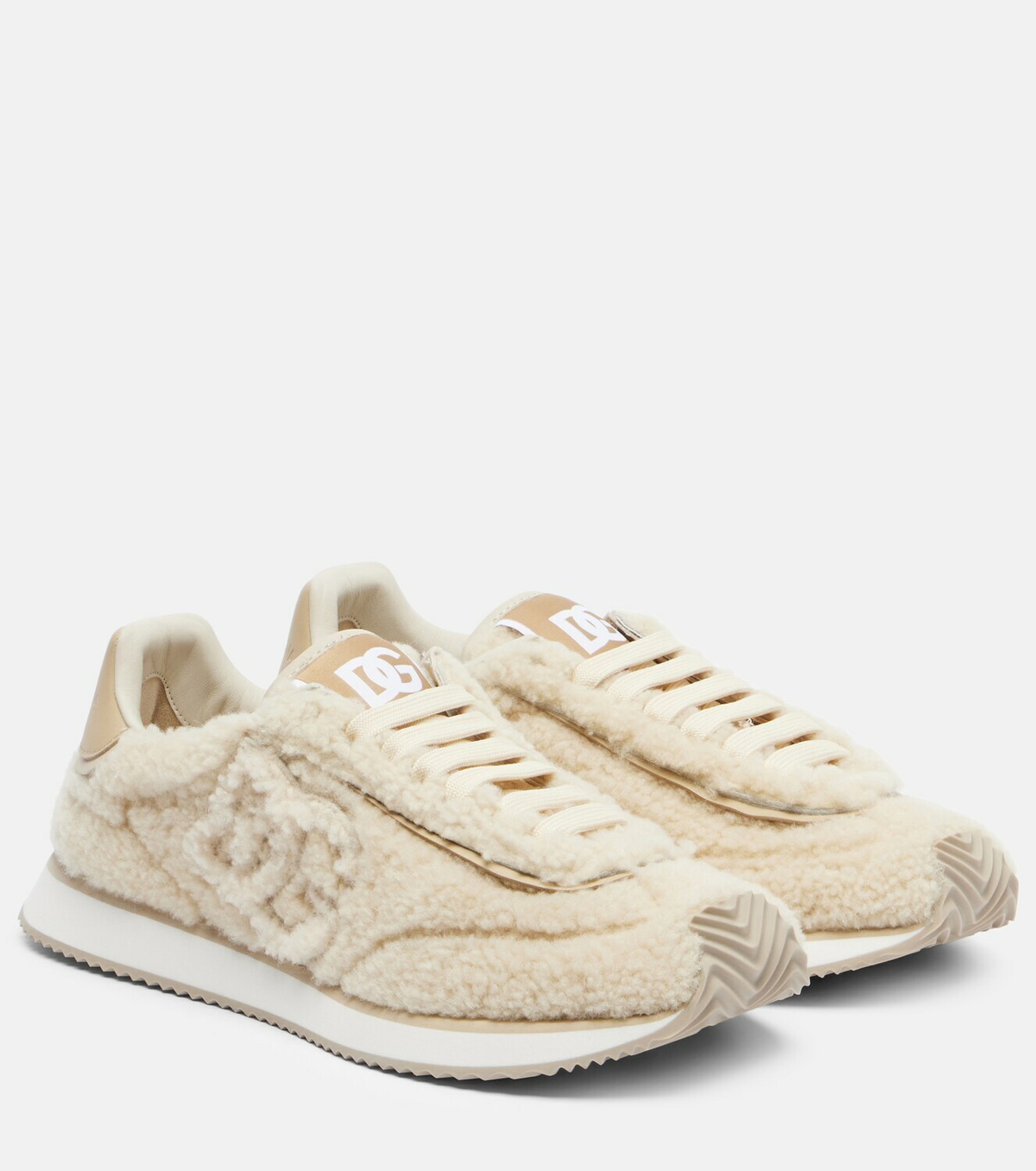 Dolce&Gabbana DG Cushion shearling sneakers