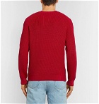 A.P.C. - Slim-Fit Knitted Sweater - Red