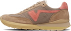 visvim Taupe & Pink FKT Runner Sneakers