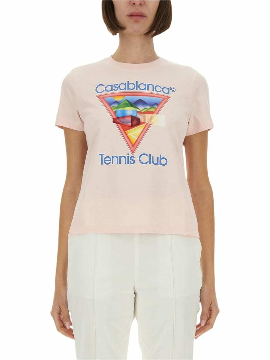 Casablanca Multicolor Cotton T-Shirt main image 1