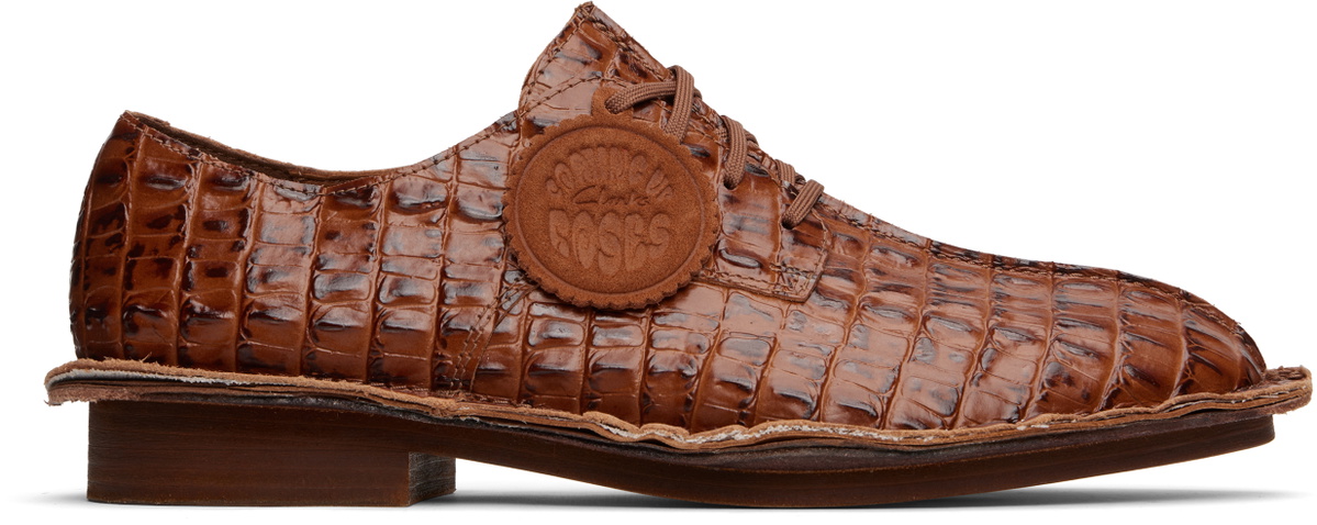 Martine Rose Tan Clarks Edition Classic Derbys