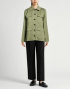 Crossley Womens Jacket Military in Green