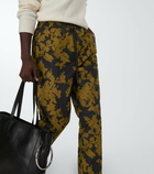 Dries Van Noten - Quilted printed cotton-blend pants