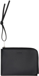Jil Sander Black Giro Card Holder