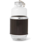 Lorenzi Milano - Glass, Ebony and Stainless Steel Diffuser Bottle - Black