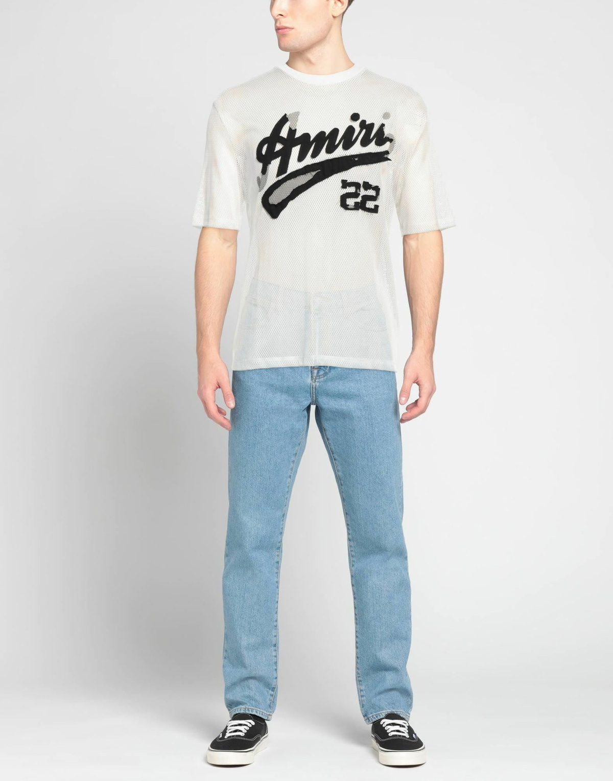 Amiri Mens T-shirt in White