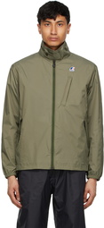 Engineered Garments Khaki K-Way Edition Packable Crepin 3.0 Jacket