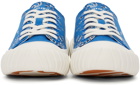 Kenzo Blue Tiger Crest Sneakers