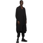 Julius Black Cotton Long Cardigan