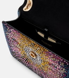 Bvlgari Serpenti Forever Small suede shoulder bag