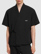 KENZO PARIS Kimono Cotton Short Sleeve Shirt