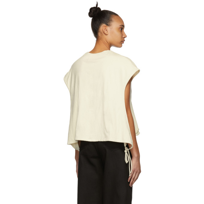 Telfar Beige Wrap T-Shirt Telfar