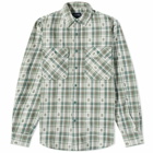 thisisneverthat Men's African Check Shirt in Green