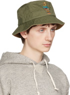 Polo Ralph Lauren Green Polo Bear Bucket Hat