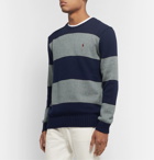 Polo Ralph Lauren - Striped Cotton Sweater - Gray