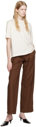 HOPE Brown Lungo Trousers