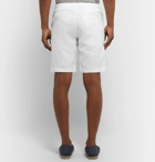 Orlebar Brown - Harton Linen Drawstring Shorts - White