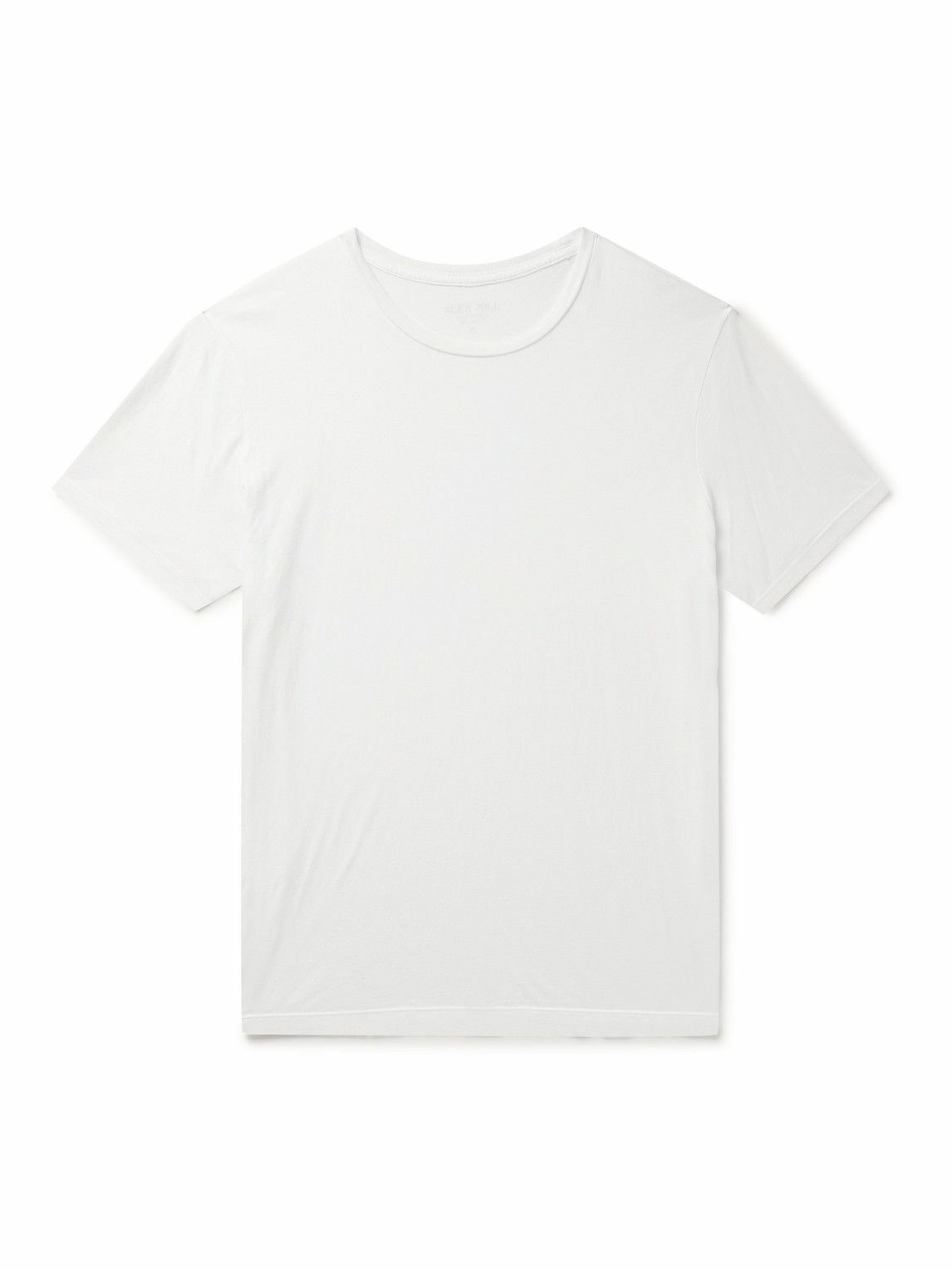 Photo: Alex Mill - Mercer Cotton-Jersey T-Shirt - White