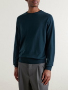 John Smedley - Hatfield Sea Island Cotton Sweater - Green