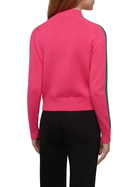 MC2 Saint Barth Woman Half-turtleneck Sweater With Apres Ski Embroidery