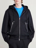 Dries Van Noten - Cotton-Jersey Zip-Up Hoodie - Black