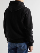 Polo Ralph Lauren - Printed Cotton-Blend Jersey Hoodie - Black