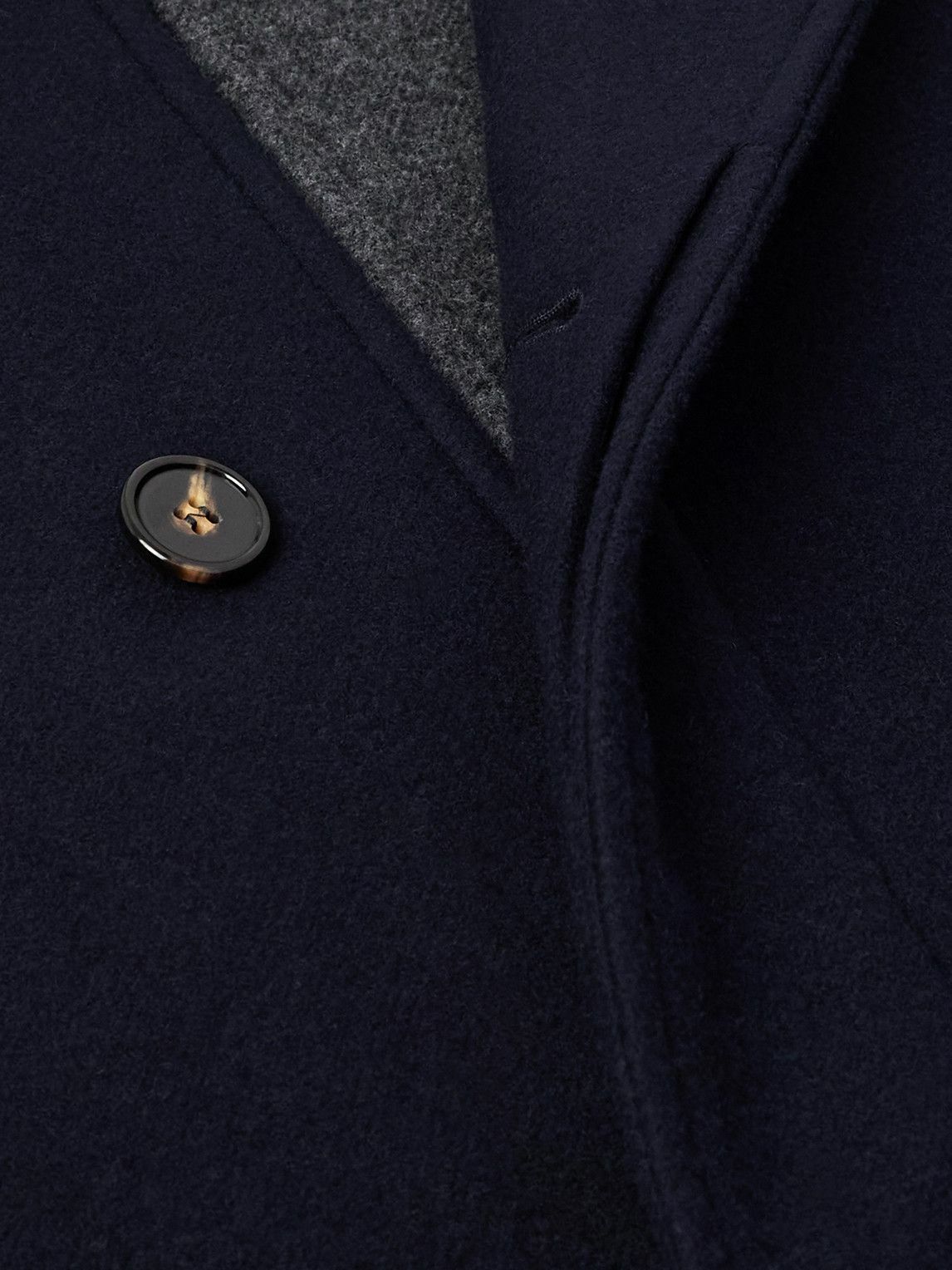 Thom Sweeney - Virgin Wool and Cashmere-Blend Coat - Blue