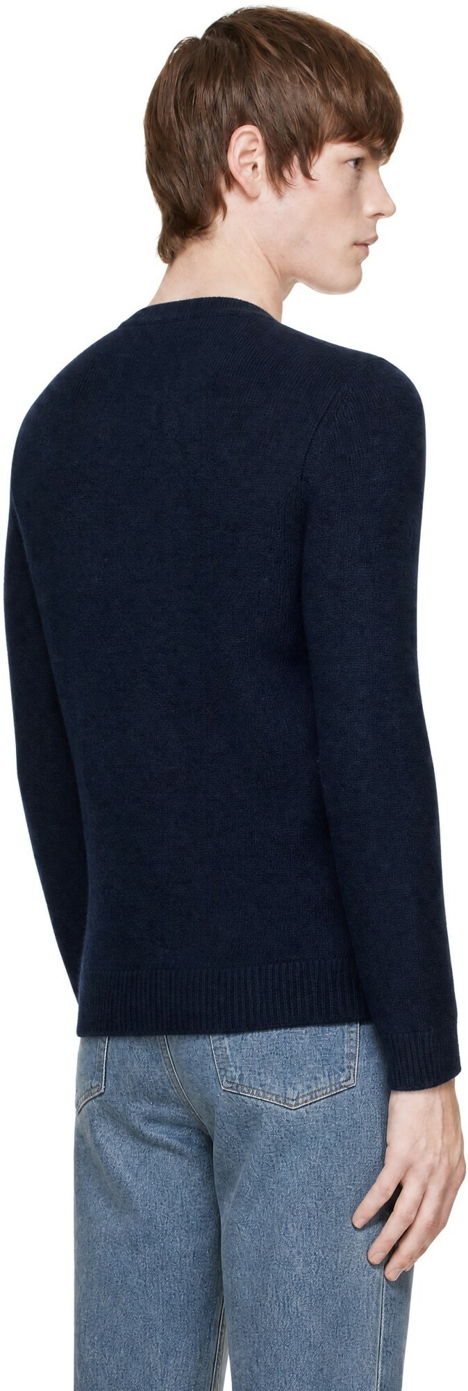 A.P.C. Navy Edward Sweater