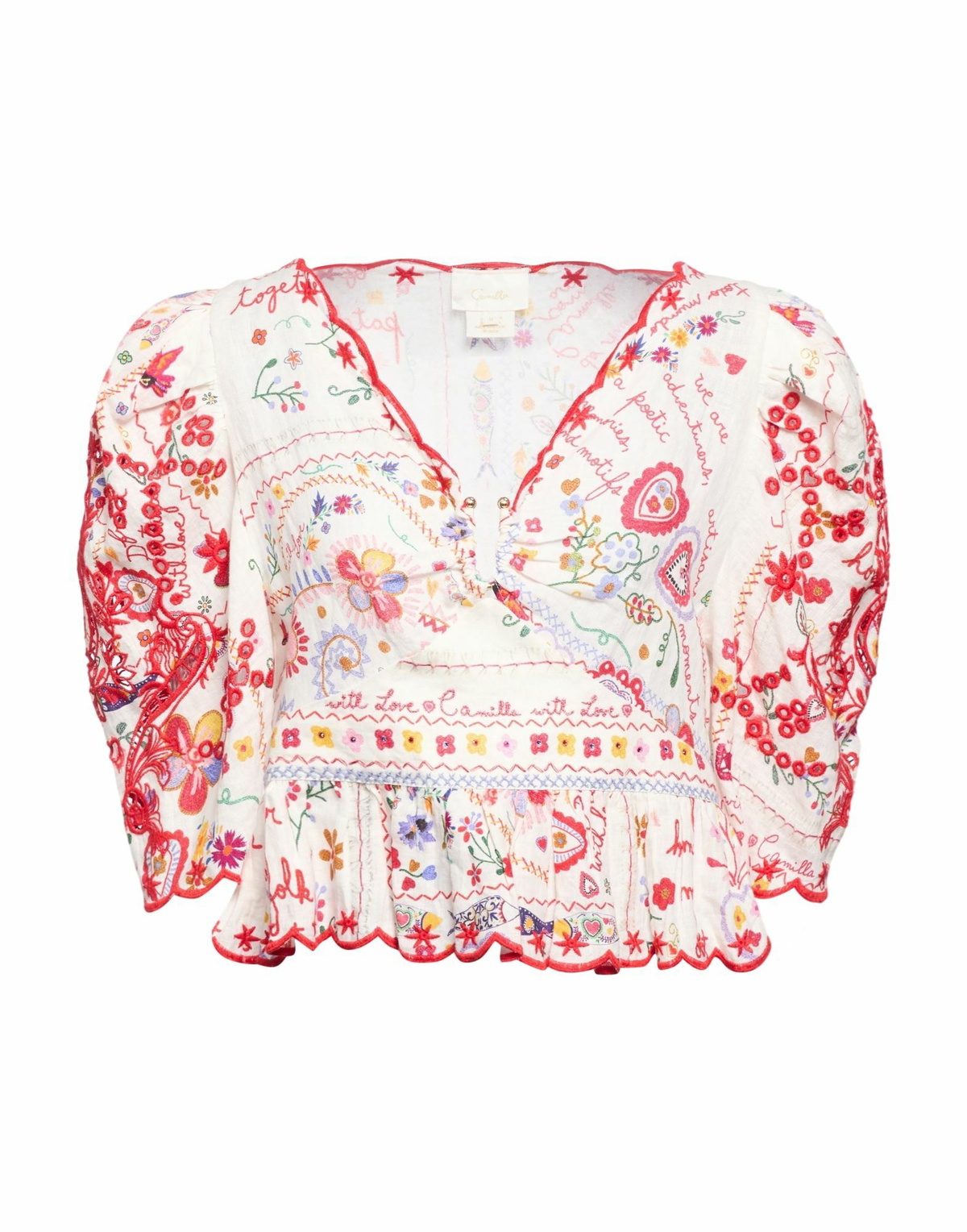 Camilla Womens Top in White
