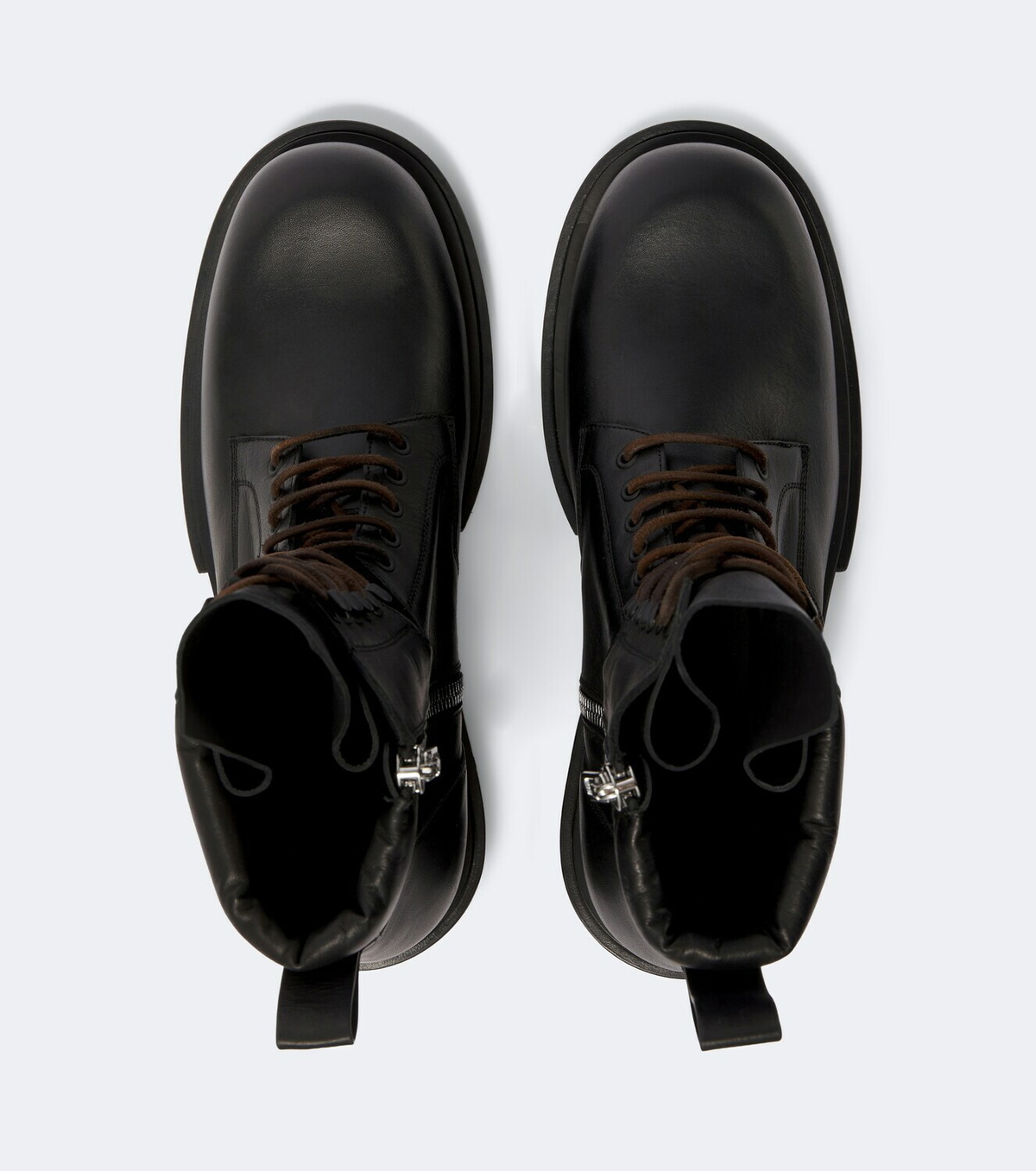 Rick Owens Army Gabe leather combat boots