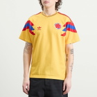 Adidas Men's Colombia 1990 Away Jersey Top in Bold Gold