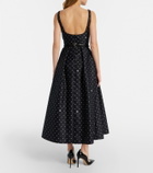 Elie Saab Polka-dot midi dress
