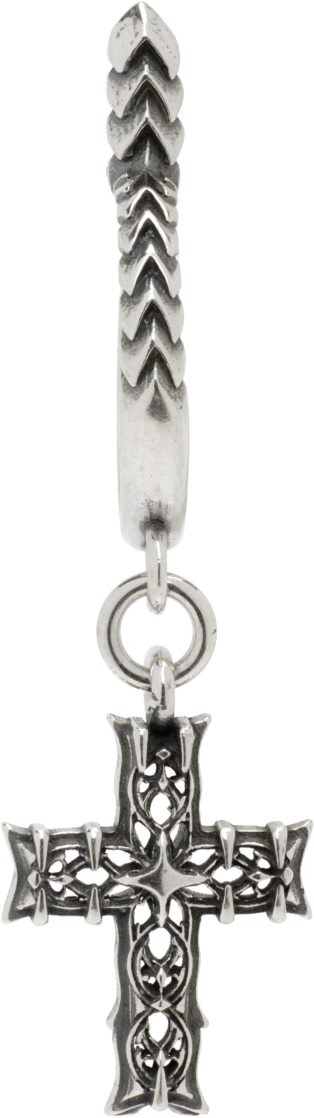 Emanuele Bicocchi Reissue Notre-Dame Cross Single Earring