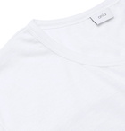 Onia - Chad Slub Linen-Blend T-Shirt - Men - Off-white