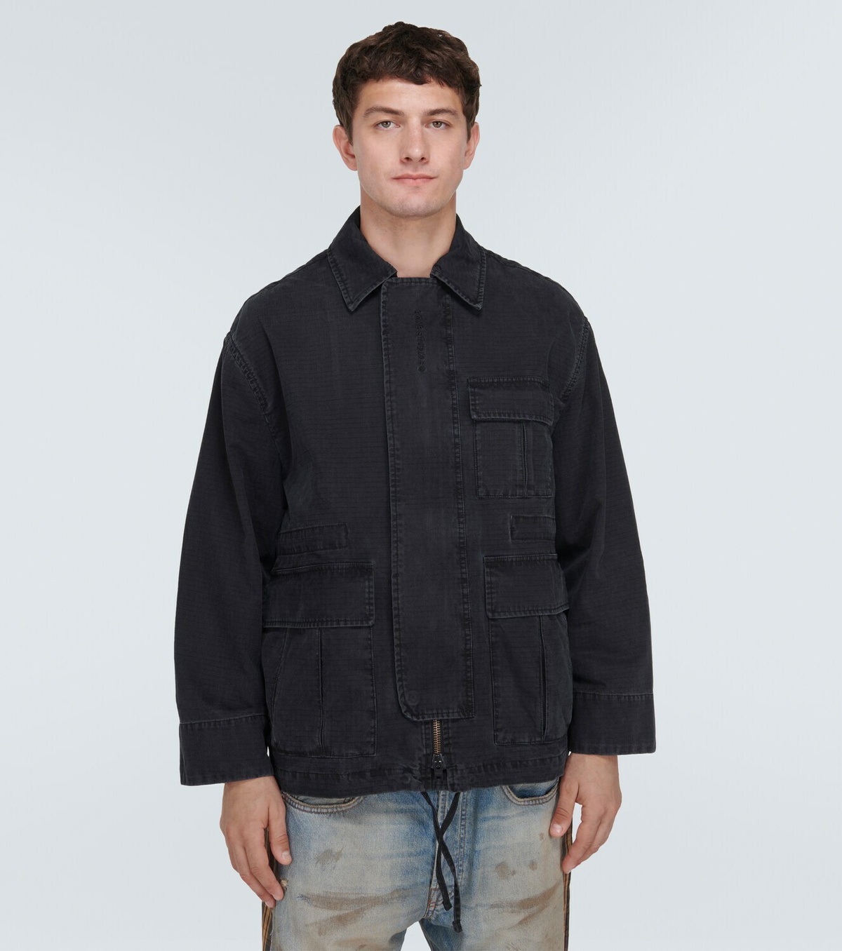 ジャケット・アウター Acne Studios COTTON BLEND OVERSHIRT 42 Acne Studios COTTON BLEND OVERSHIRT 42