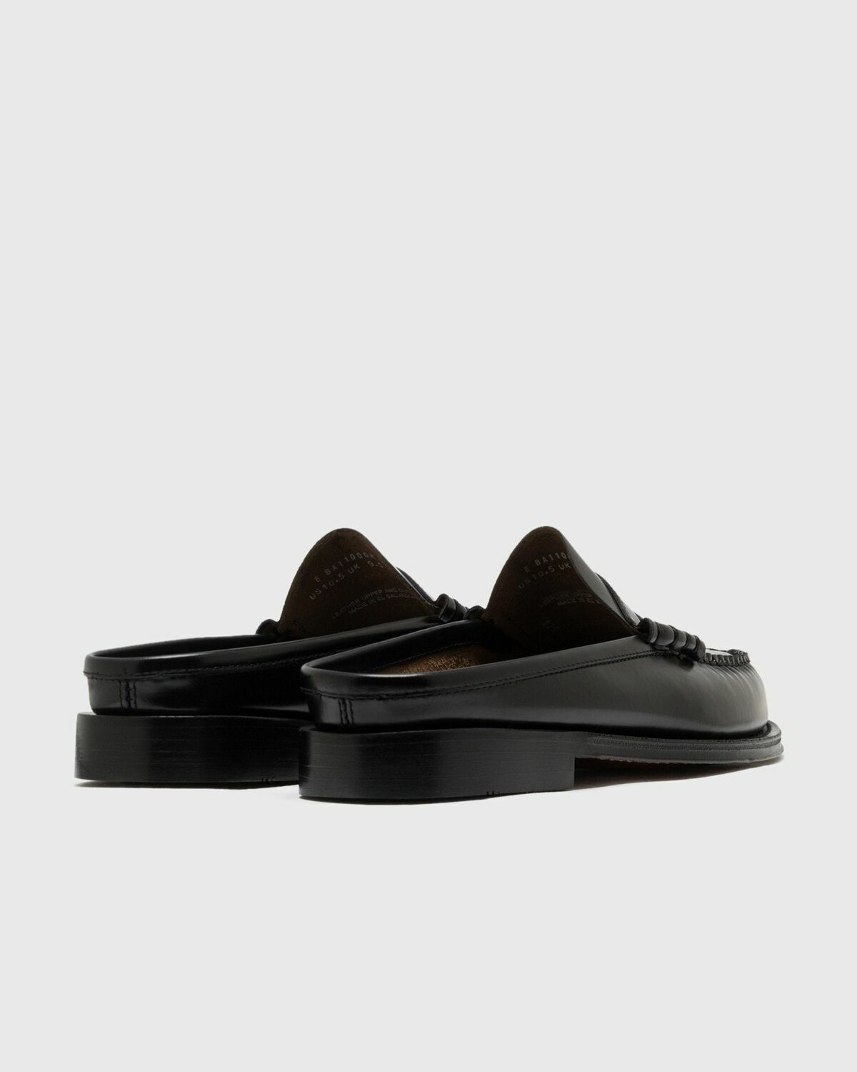 G H Bass WEEJUN HERITAGE Larson Slide Black Mens Sandals & Slide