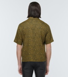 Saint Laurent - Leopard-print bowling shirt