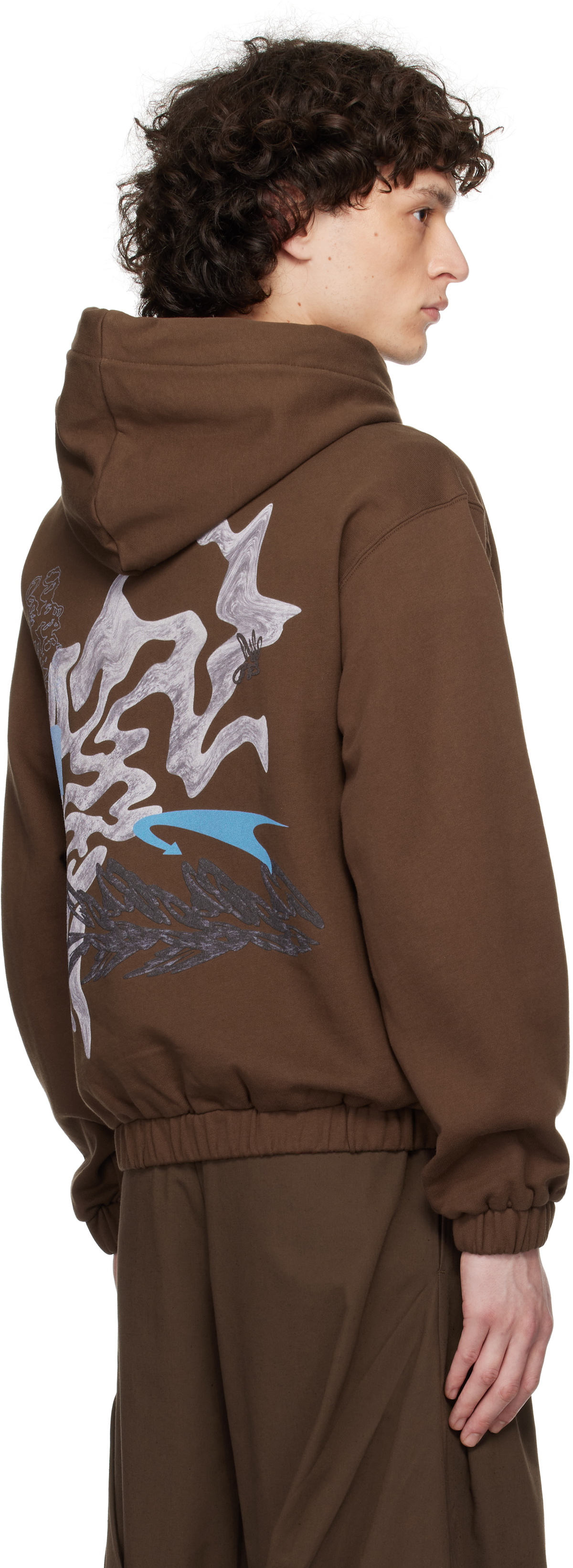pet-tree-kor Brown 'What's In Your Lunch Box?' Hoodie