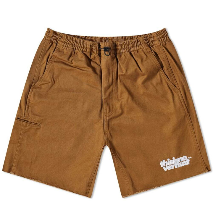Photo: thisisneverthat Men's Easy Short in Coyote